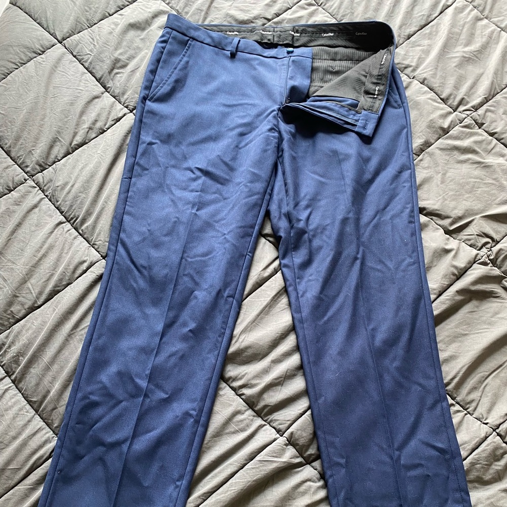 Calvin Klein navy dress pants